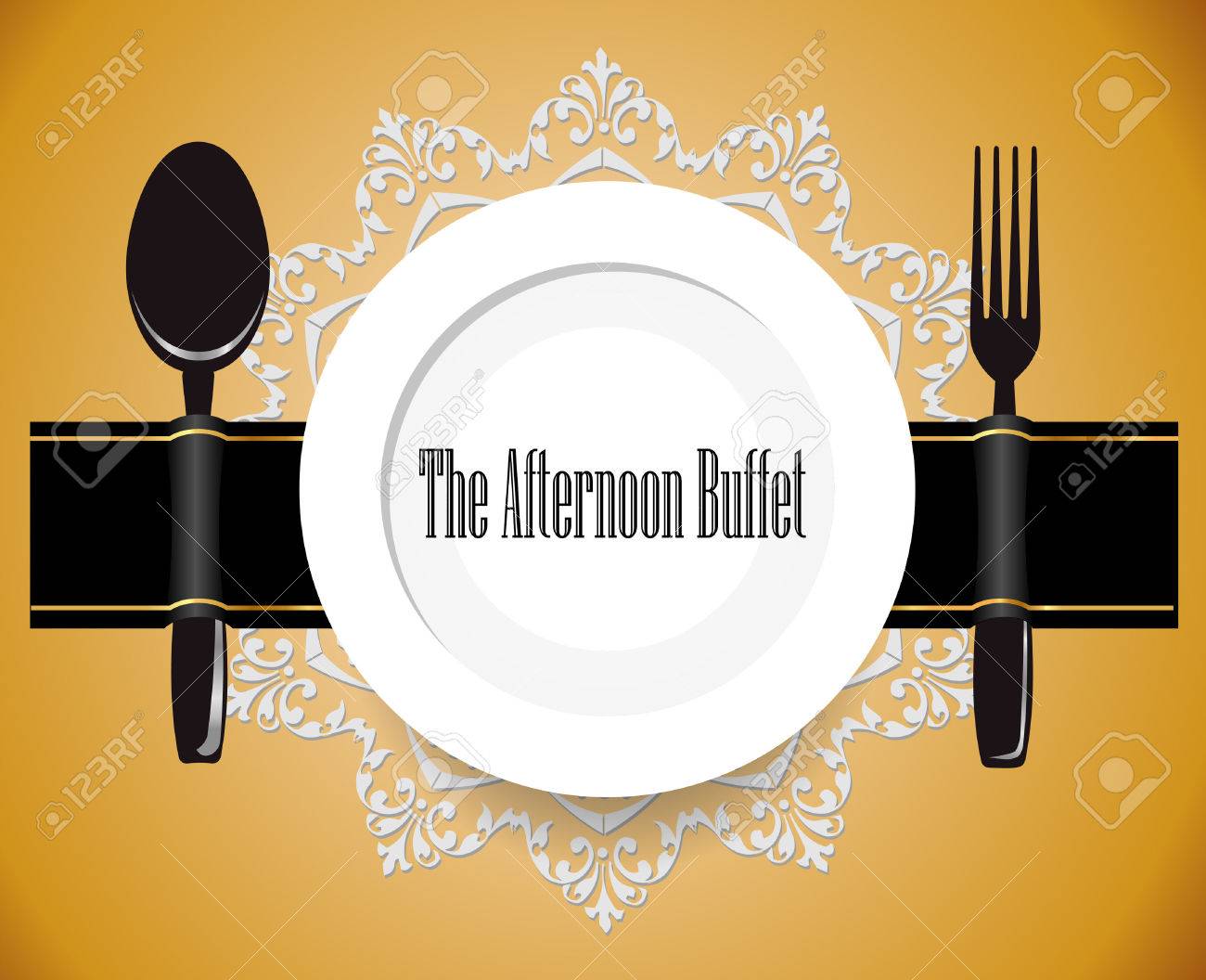 36710180-the-afternoon-buffet-lunch-all-you-can-eat-buffet-sign-vector-eps10